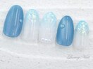 ぷっくり＊シェル＆水滴Nail
