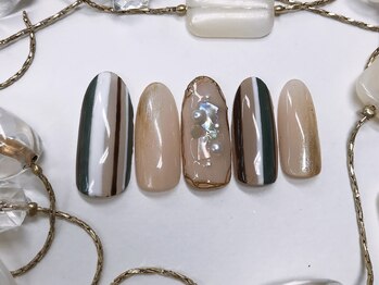 ネイルエルーシェ 立川店(Nail Ercher)/ストライプネイル