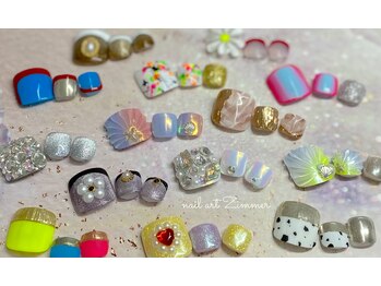 ネイルアート ジマー/フットネイル