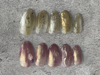 グロウ ネイル(GLOW×NAIL)/シンプル定額コース　2023年11月