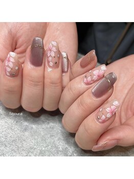 10本art/マグネット/フラワー