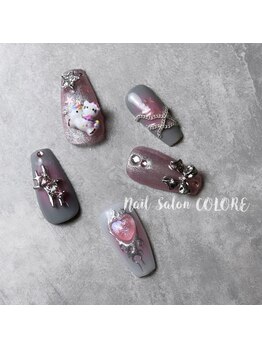 クロレ(Nail Salon COLORE)/個性派ネイル by.honoka