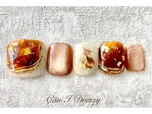 キャンアイ ドレッシー 横須賀中央店(Can i Dressy)/べっ甲フットネイル￥8,500