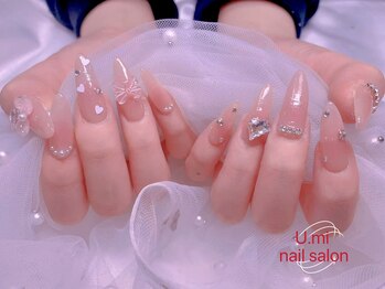 ユミ(U mi)/チップ長さ出し>アートやり放題