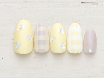 ネイルミックス 新宿店(Nail Mix)/チェックネイル 5990円
