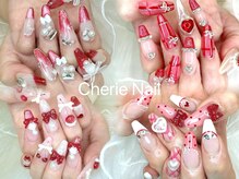 シェリーネイル(cherie nail)/赤ネイル