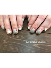 ネイルサロンアンドスクール ビーアンビシャス(be ambitious)/北欧ネイル