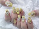 キャラクターネイル9500円