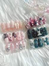 ファラウェイネイル(Faraway nail)/バレンタインネイルサンプル☆