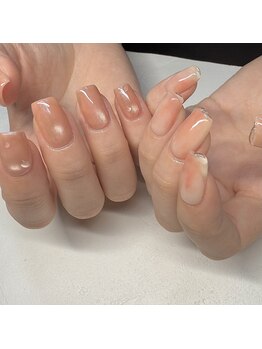 シュリ バイ ハオ(shuril by hao)/桃ネイル