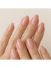〈handジェル〉自爪に優しい薄付きシェラックジェル（育爪ケア付）ワンカラー