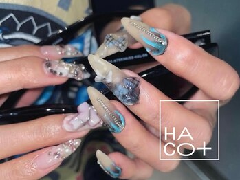 ハコプラスネイルズ 表参道 渋谷(Haco+ Nails)/Kurumi | デザインアート