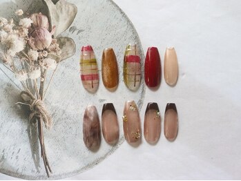 エミリア(Emilia)の写真/【最終受付19:30】大人可愛いdesign多数*人気NO,1！定額ジェルネイル¥6600◆自店ソフトジェルオフ無料