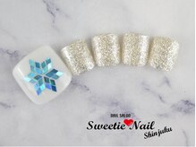 スウィーティーネイル 新宿三丁目店(Sweetie Nail)/フット秋冬デザイン★フリー1