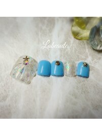 定額フットネイル￥8280