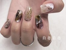 ナナ 白金高輪(nana)/大人ニュアンスアート 雑誌掲載