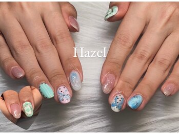 ヘーゼル 吉祥寺(Hazel)/春リボンネイルピンク