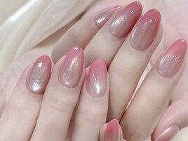 やわらかピンクグラデーション
