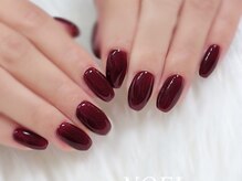 ノエル ネイル(NOEL)/秋冬に人気のボルドーカラー