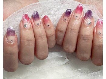 ジェー エス シー ネイル(J.S.C.nail)/マーメイド/グラデーション