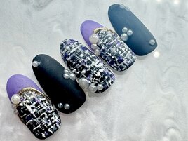 ツイードネイル