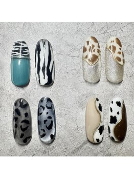 モアナ バイヘッドライト 浦添店(Moana by HEADLIGHT)/アニマル柄アート