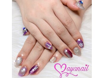 アヤネイル(ayanail)/お客様持ち込み推しネイル！