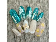 ネイルサロン ヒルズ(nail salon Hills)の雰囲気(【毎月変わるプレミアGEL】8種類のデザインから選択¥9,990)