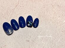 ヴィガー アンド ルックス 白金 目黒(Vigor&Looks)/ボールパール　ブルー　ラメ