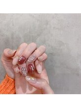 アティックネイルアトリエ(attic nail atelier)/ツイードネイル★