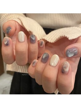 サトリネイルルーム(Satoril..nail room)の写真/他と差を付けたい方必見！ショートnail派さんも大満足◎トレンド～シンプル上品nailまで多数ご用意☆