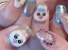 エンネイル 池袋店(en nail)/キャラクター3Dパーツ
