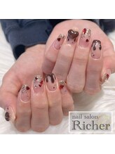 エスフィーネイルサロン リシェル(Esfy nailsalon Richer)/チョコネイル