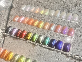 ノラ ミナミアオヤマ(NORA MINAMIAOYAMA)/オーロラ/ミラーネイル