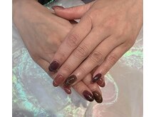 ジューシーネイルオオハシテン 大橋店(Juicynail)/シンプルミラーネイル