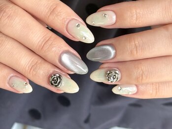 マロネ(Marone)の写真/経験豊富なネイリスト常駐サロンNEWOPEN★新しいお店をお探しの方に◎周囲を気にせずご来店できます♪