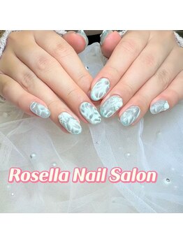 ちゅるんマグネット波ネイル