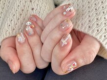 ブラソンネイル(Blossom nail)/ちゅるん星ネイル