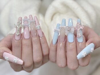 ブイピーネイル 新大久保(VP nail)/長さ出し　やり放題120