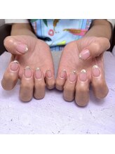 エムズネイル(M’s NAIL)/ガラスフレンチ☆