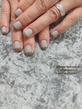 プライベート ネイルサロン マーマ(murmur)/平行フレンチネイル