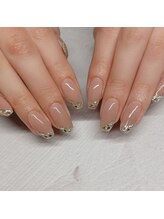 エイミー(Amy)/変形ガラスフレンチ￥8800