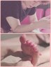 【足つぼ入門編にも！体も足も！】もみほぐし+眠れる足つぼ 60分¥4300→¥3700