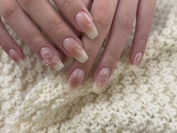 ラクエ(Laque)/チークネイル リボン ピンク