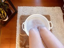 サロン ド アオゾラ(Salon de Aozora)/冷えた足も温まります