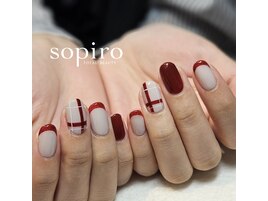 チェックネイル