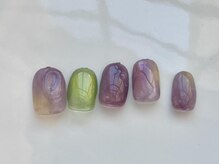 アイネイルズ 三宮店(I nails)/ぶどうニュアンスネイル