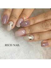 レッシュネイル サロンアンドスクール(RECH NAIL salon&school)/mirror line☆