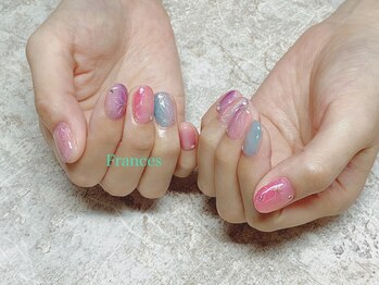 フランセス(Frances)/縦グラデ&お花