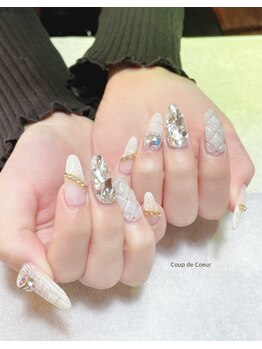 ミップチップ クップドクール アルム(mipccip×Coup de Coeur×Areum)/white×magnet×quilting